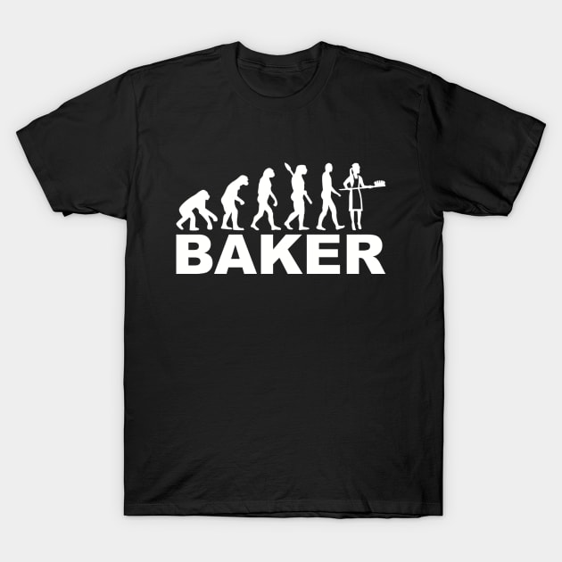 Baker evolution T-Shirt by Designzz